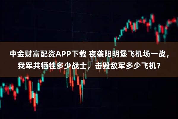 中金财富配资APP下载 夜袭阳明堡飞机场一战，我军共牺牲多少战士，击毁敌军多少飞机？